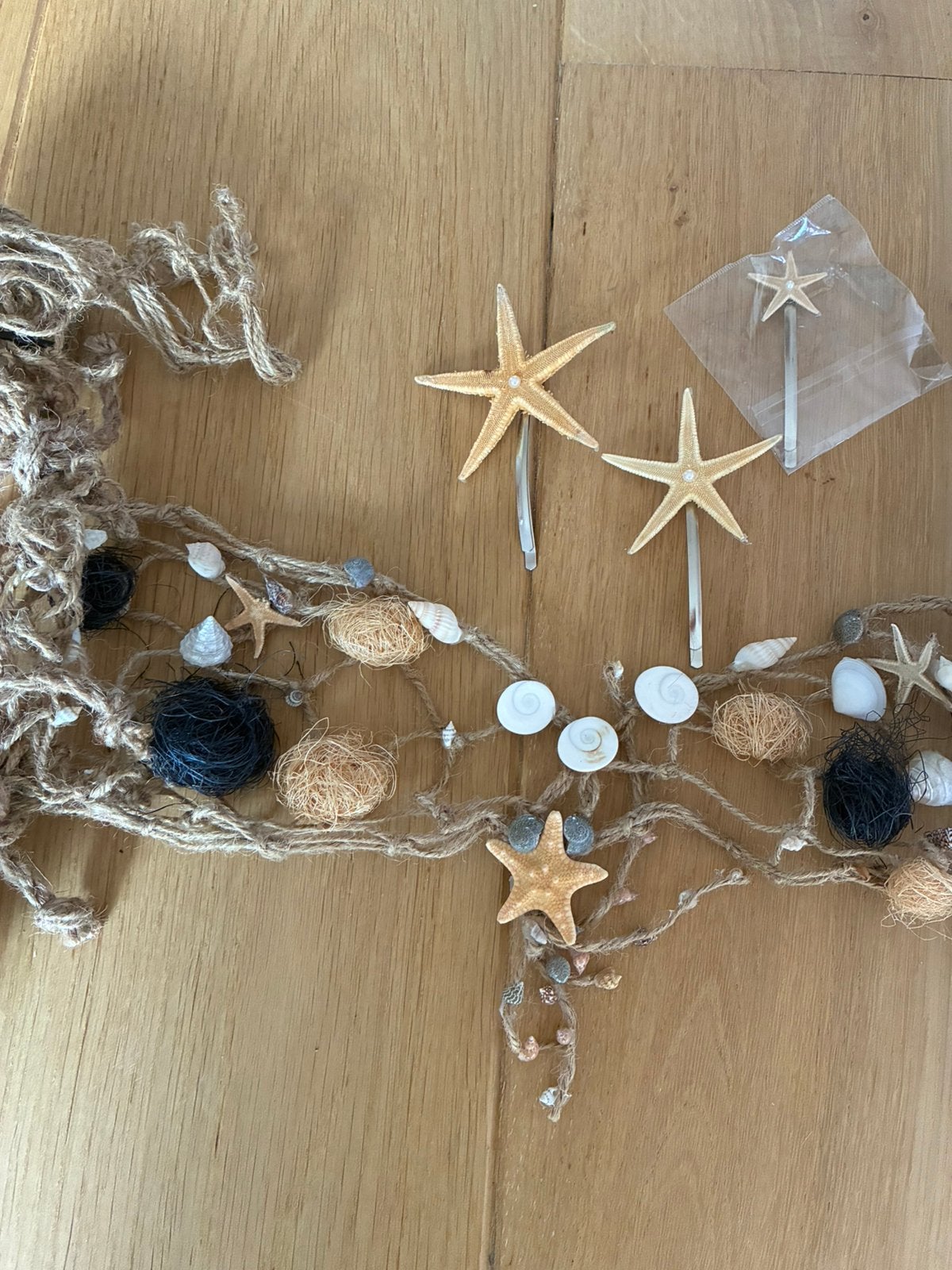 BH met touw en schelpjes en zeesterren, Ophalen of Verzenden, Zo goed als nieuw, Accessoires