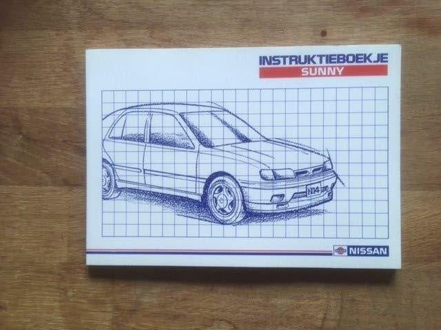 Handleiding/Instructieboekje Nissan Sunny N14-D 1991 NL, Ophalen of Verzenden