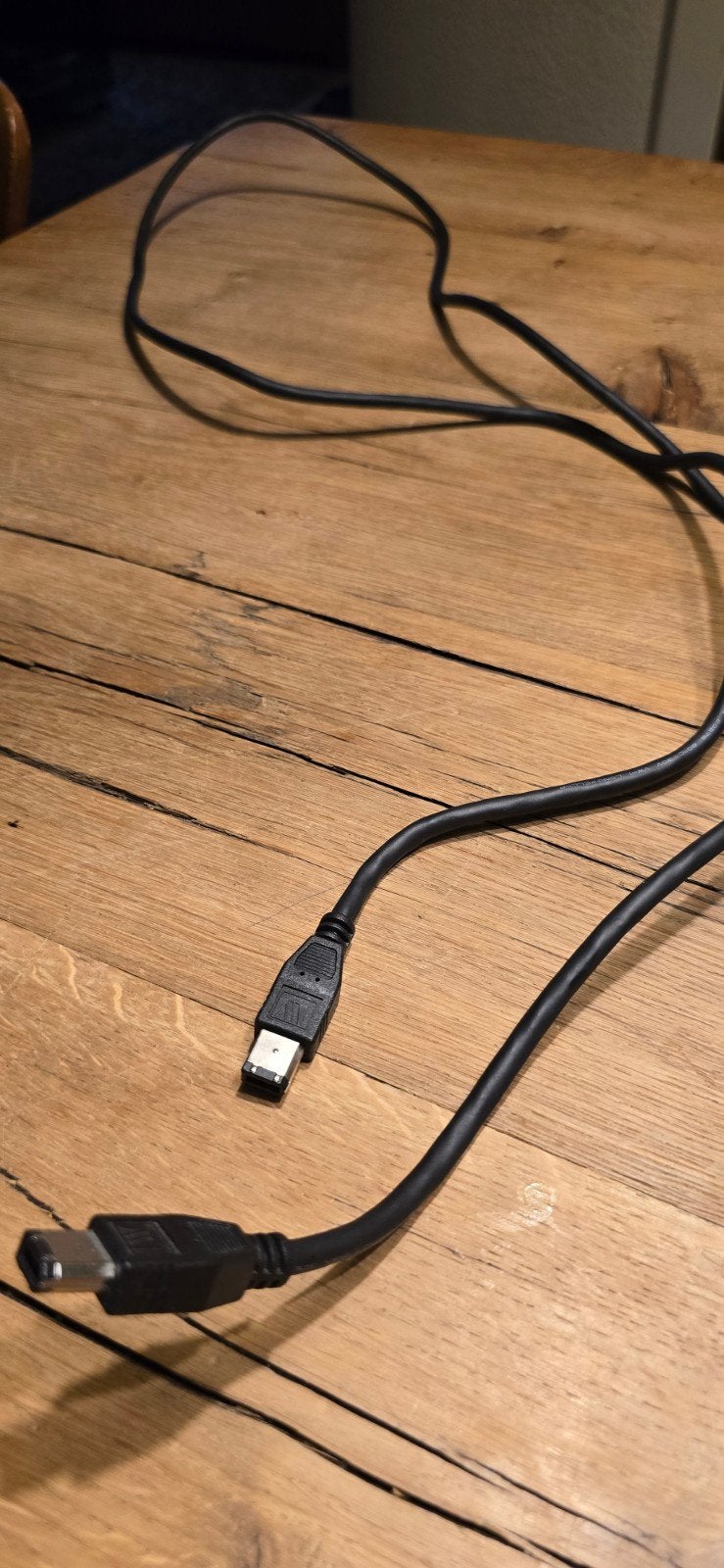 FireWire (IEEE 1394) 6-pins kabel - 1,8m, Ophalen of Verzenden, Gebruikt, Minder dan 2 meter, Overige kabels