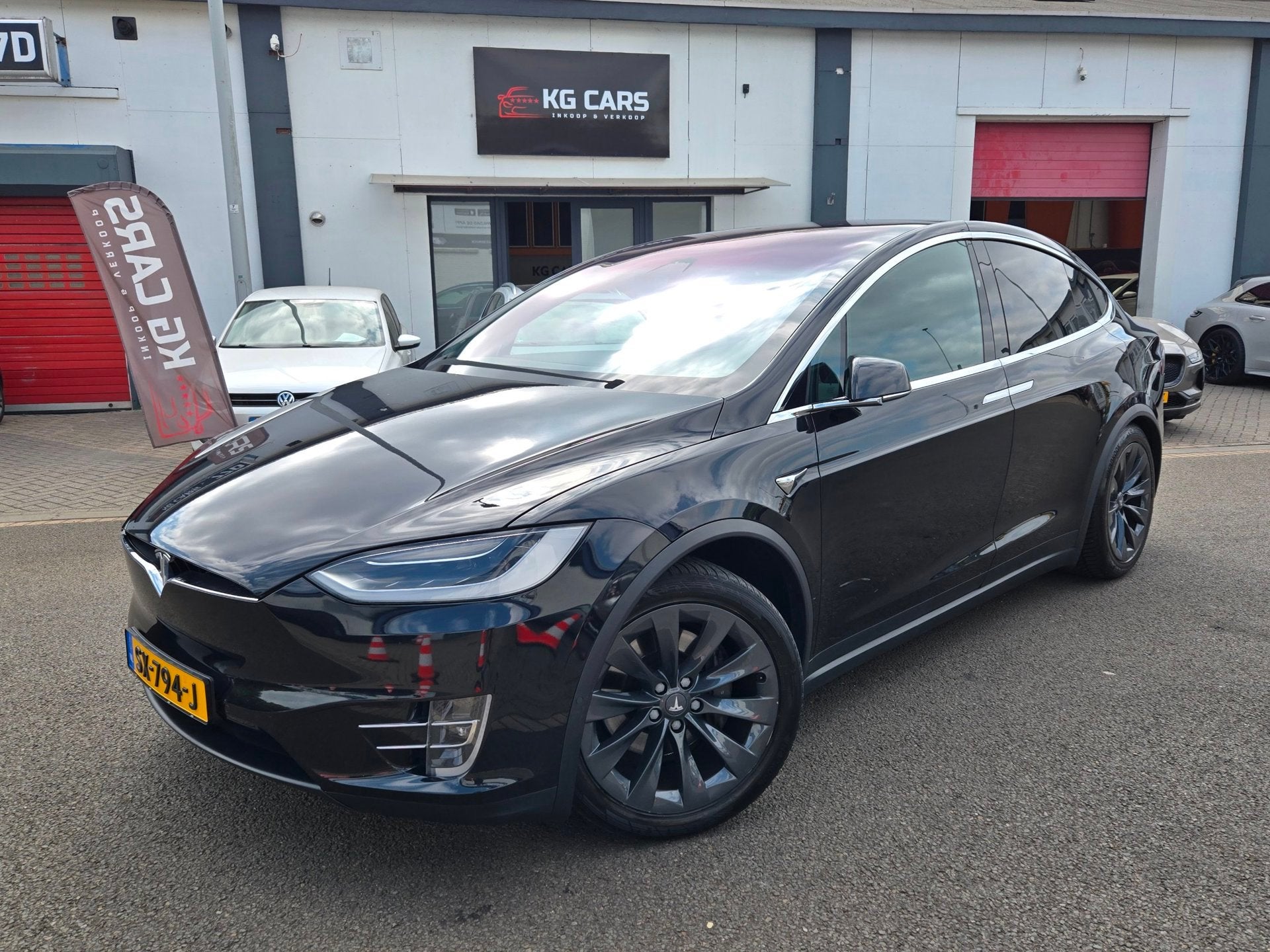 Tesla Model X 75D Base|1e Eigenaar|84% SOH|, Auto's, Automaat, Model X, Gebruikt, 124 €/maand