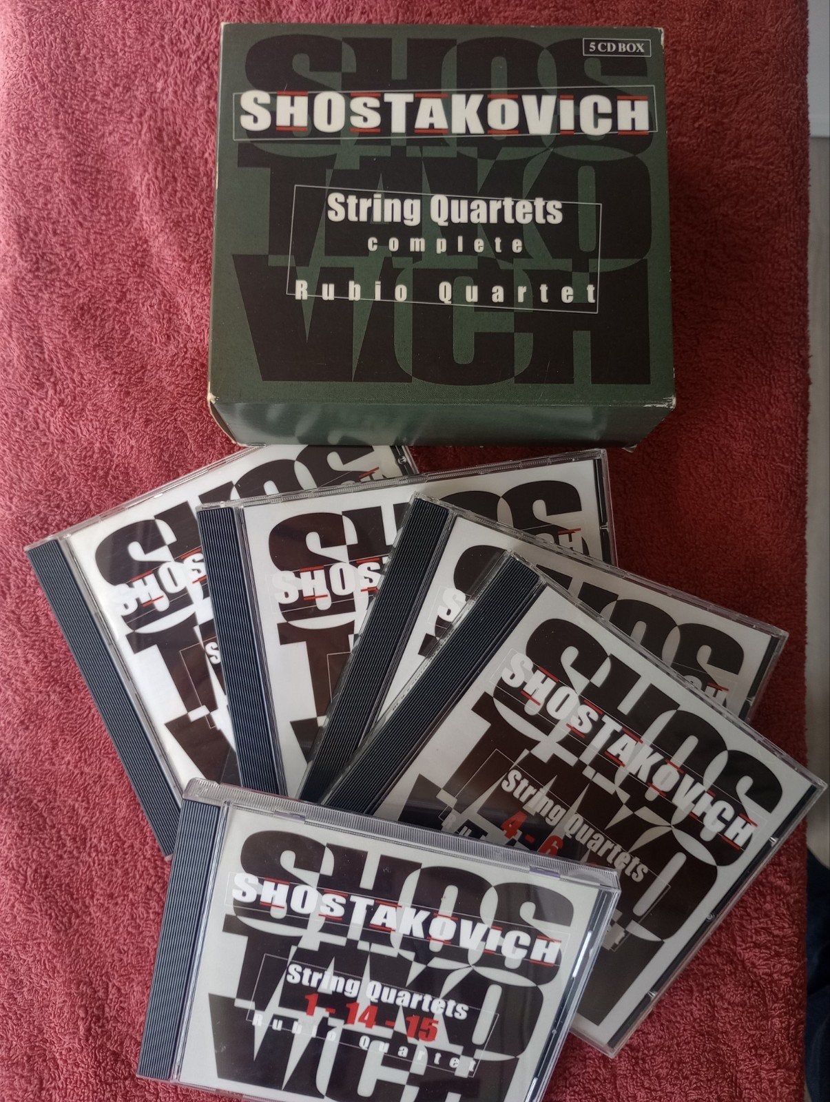 Shostakovich String Quartets complete - Rubio Quartet 5CD, Boxset, Modernisme tot heden, Ophalen of Verzenden, Kamermuziek
