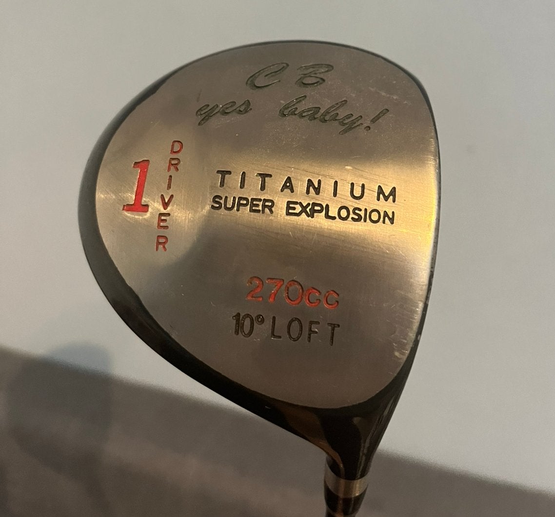 CB 'Yes Baby!' Driver 10°, Sport en Fitness, Golf, Ophalen, Zo goed als nieuw, Club