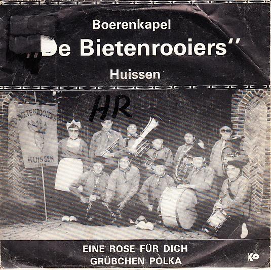 boerenkapel bietenrooiers -eine rose fur dich/grubchen polka, Gebruikt, Single, Ophalen of Verzenden, Nederlandstalig
