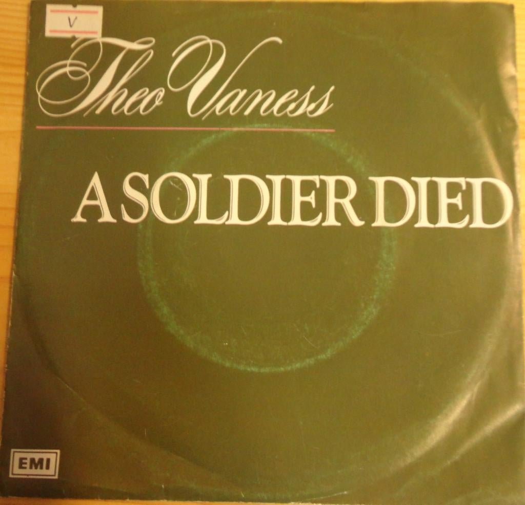 Theo Vaness > A soldier died, Gebruikt, 7 inch, Single, Ophalen of Verzenden