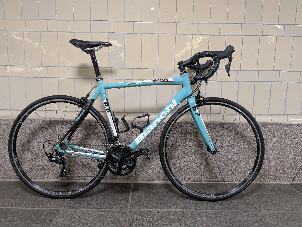 Bianchi 1885, Anniversario, Shimano 105, 22 Spd, Mt54, Dames, Overige merken, 28 inch, Carbon, Velgrem