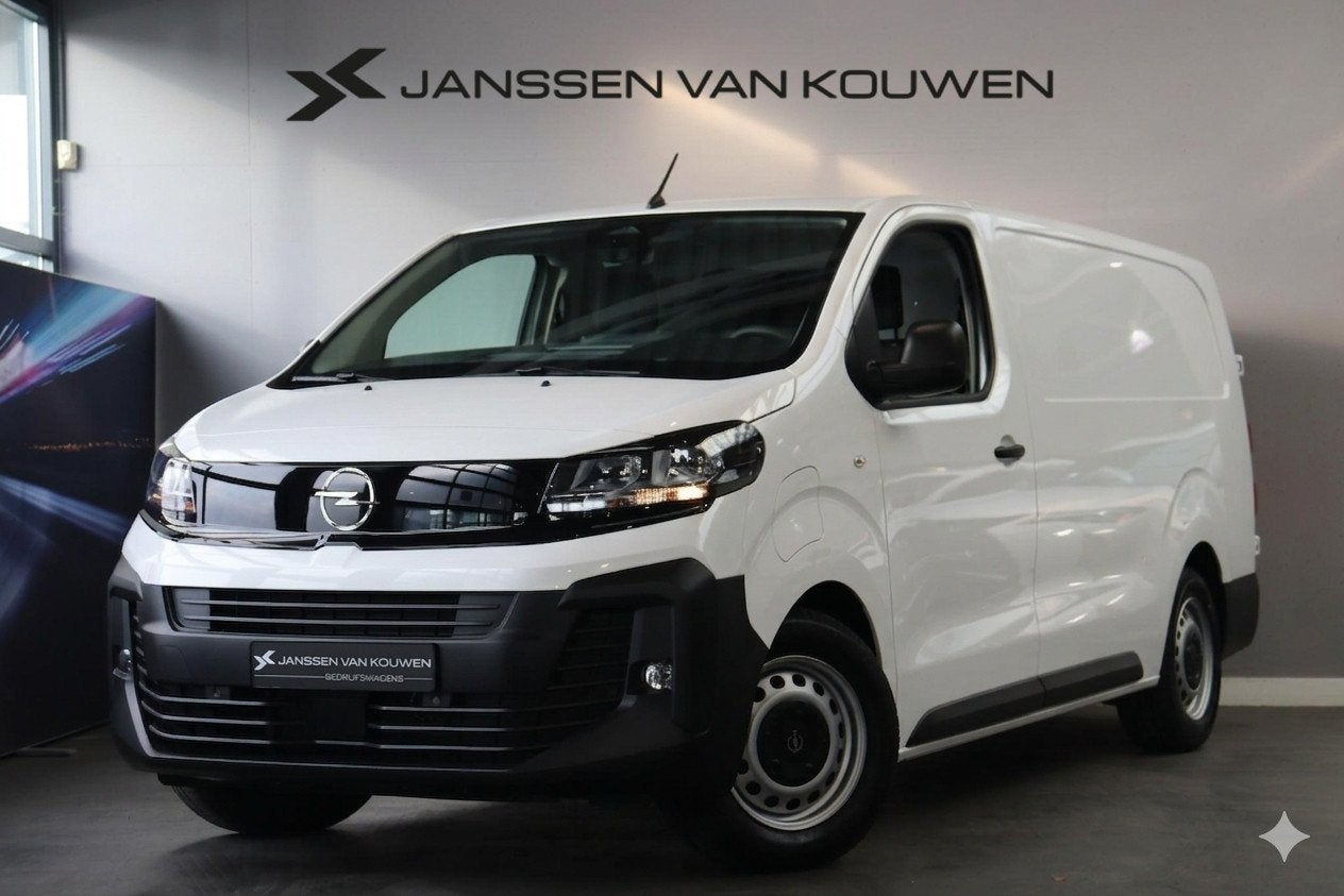 Opel Vivaro-e Electric L3 75 kWh VOORRAAD VOORDEEL / 8 Jaar, 12 maanden, Parkeersensor, 2027 kg, Wit