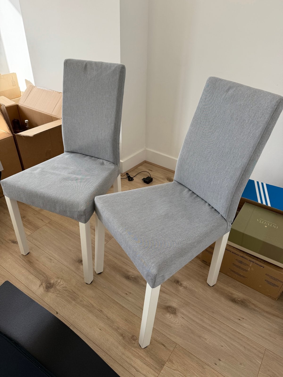 FREE - stoelen KÄTTIL - Pick up Thursday 24.09., Ophalen, Twee, Zo goed als nieuw, Grijs