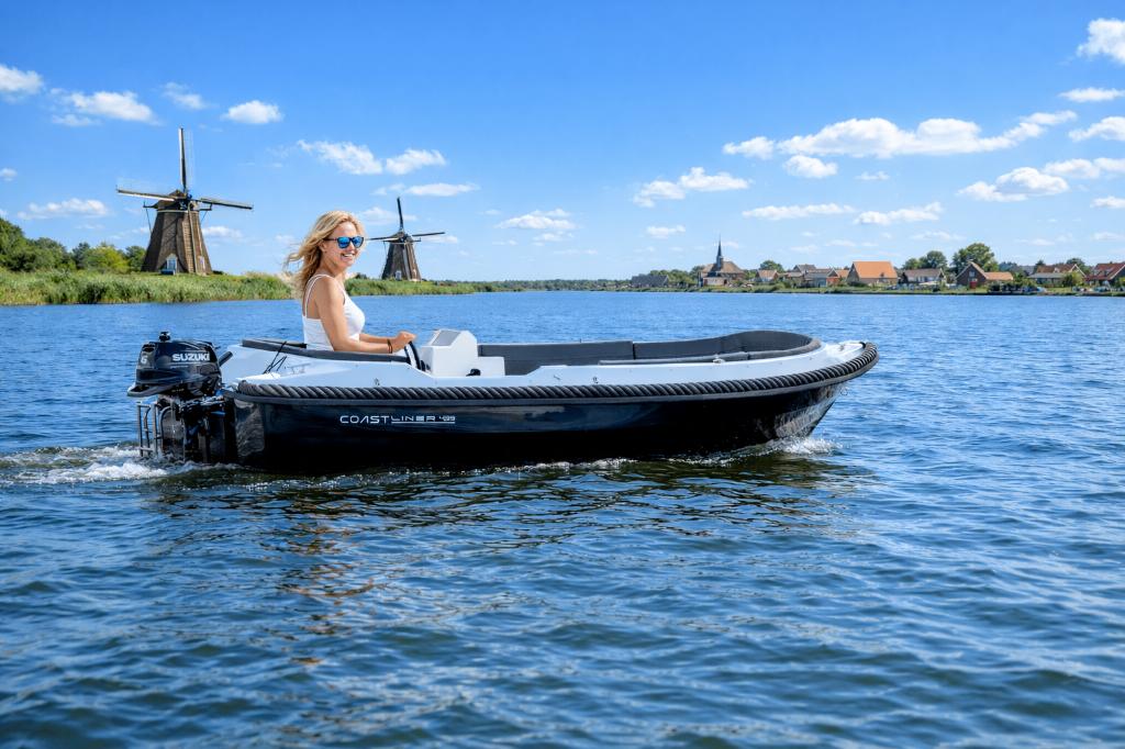 Coastliner 439 XL – Luxe Sloep | Nieuw | Vanaf €4.795,-, Ophalen, Nieuw, Buitenboordmotor, Polyester