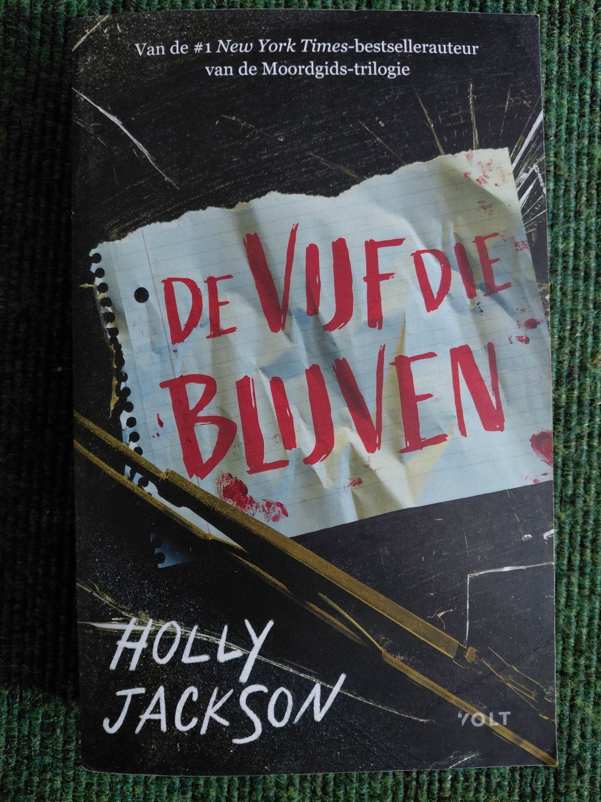 De Vijf Die Blijven - Holly Jackson (Thriller), Boeken, Ophalen of Verzenden, Zo goed als nieuw, Holly Jackson, Nederland