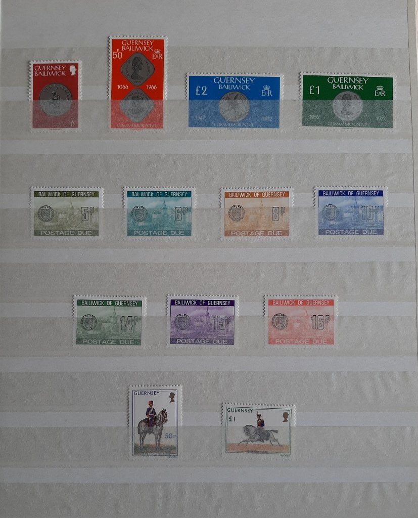 1 kaart Postzegels Guernsey Nr. 3 Postfris, Postzegels en Munten, Ophalen, Postfris