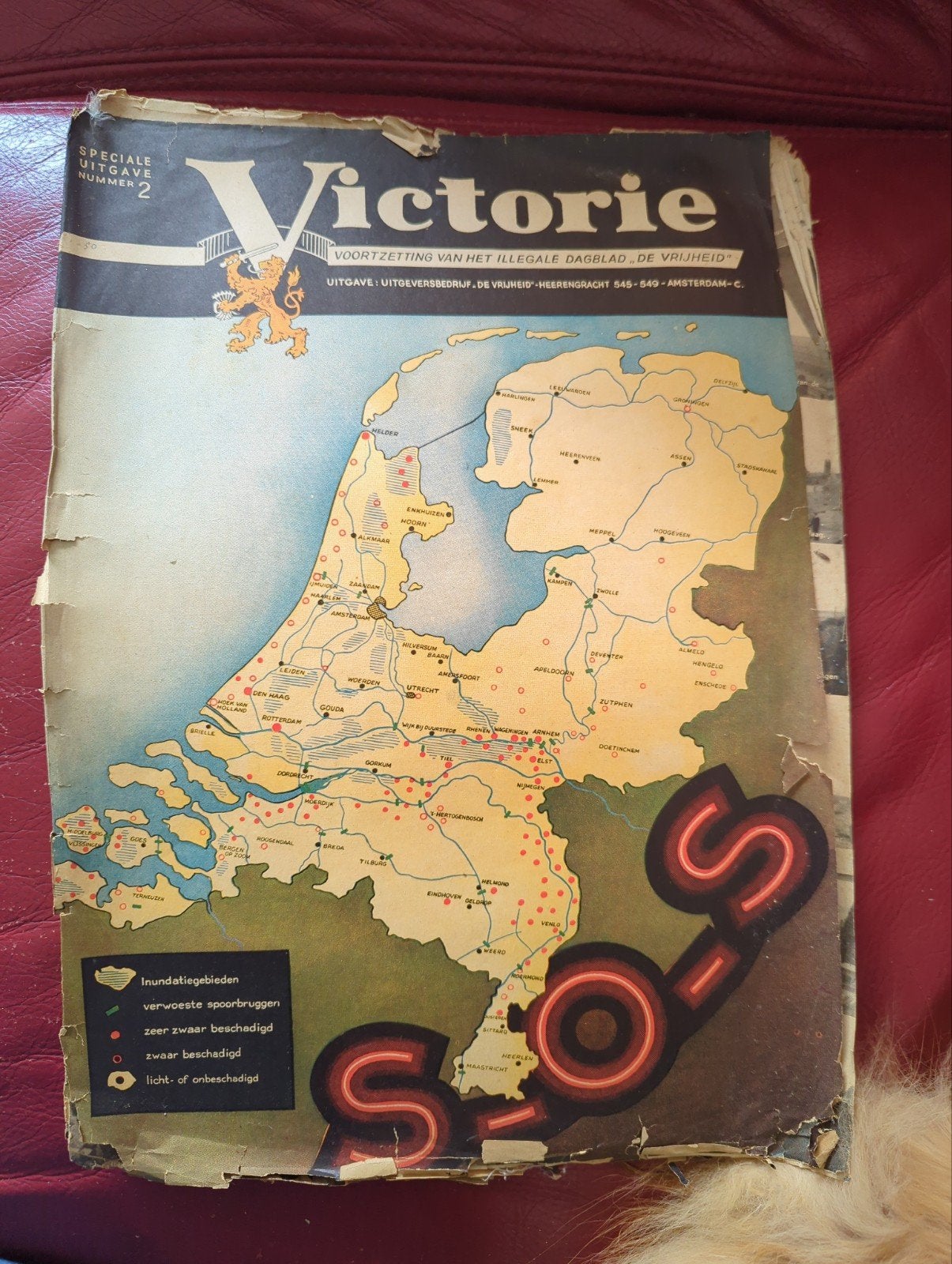Victorie - Speciale Uitgave Nummer 2 (1945), Ophalen, Gelezen, Overige typen