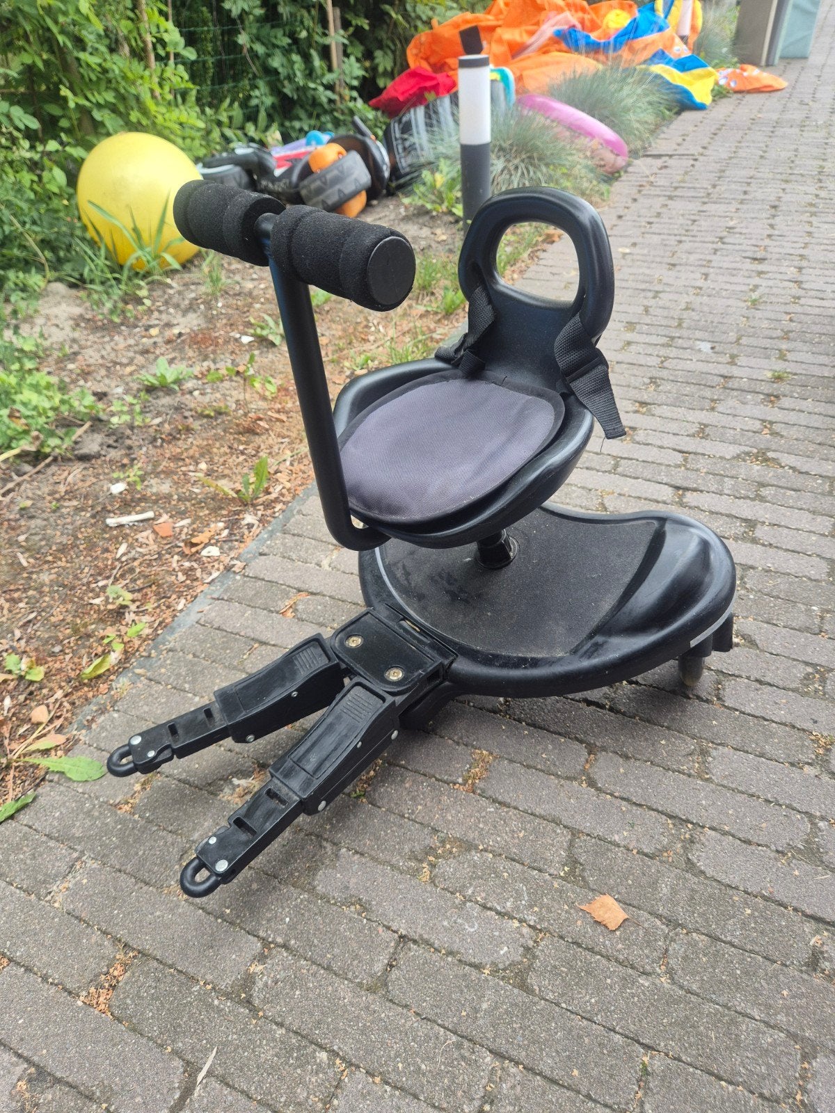 Meerijdplankje met zitje voor kinderwagen, Ophalen, Gebruikt, Overige merken