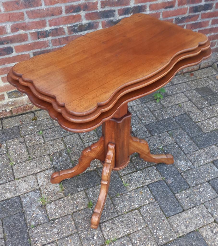 Antieke mahonie stommeknecht 19e eeuw, Antiek en Kunst, Ophalen