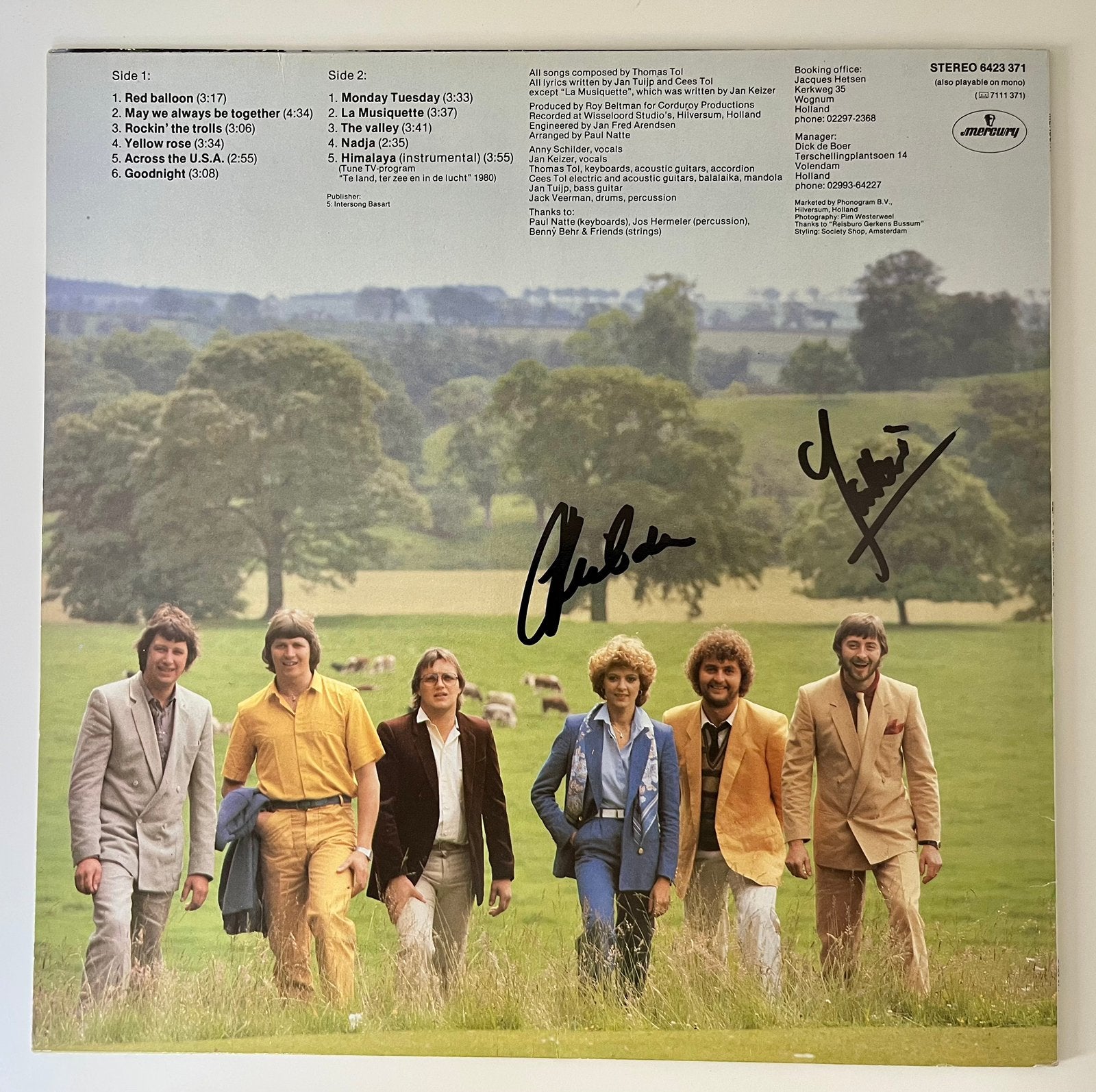 BZN LP GESIGNEERD!!!, Gesigneerd, Ophalen of Verzenden, Zo goed als nieuw, LP
