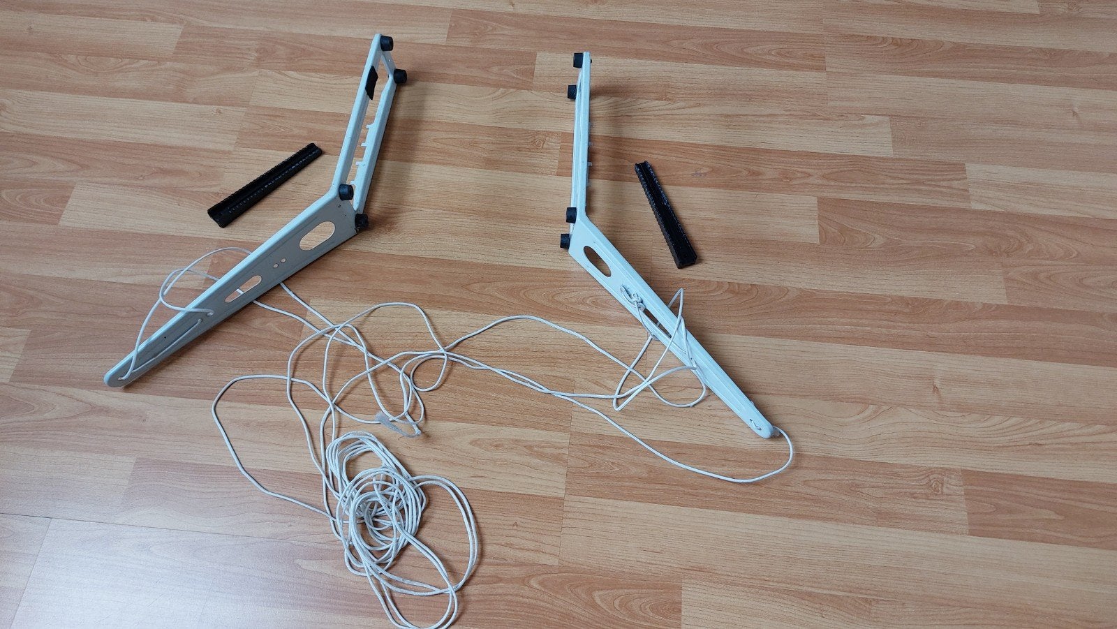 waslijn/drooglijnset/waslijnhouder voor de caravan, Caravans en Kamperen, Caravan accessoires, Ophalen of Verzenden