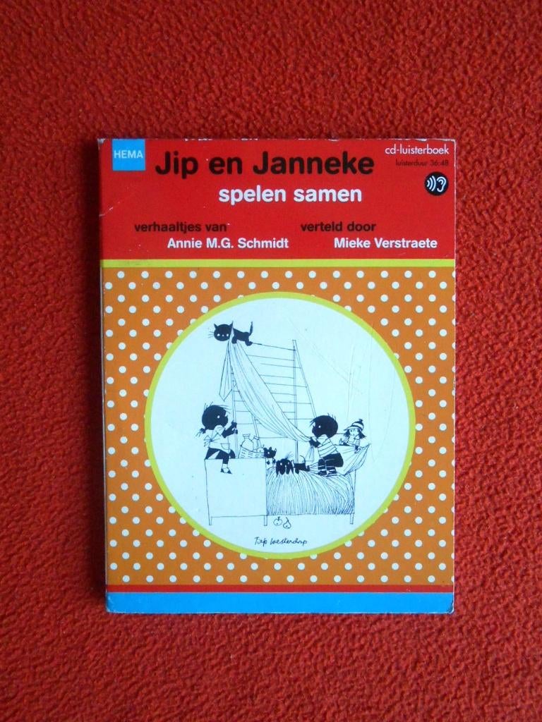 Luisterboek: Jip en Janneke spelen samen (1x CD), Ophalen of Verzenden, Cd, Kind
