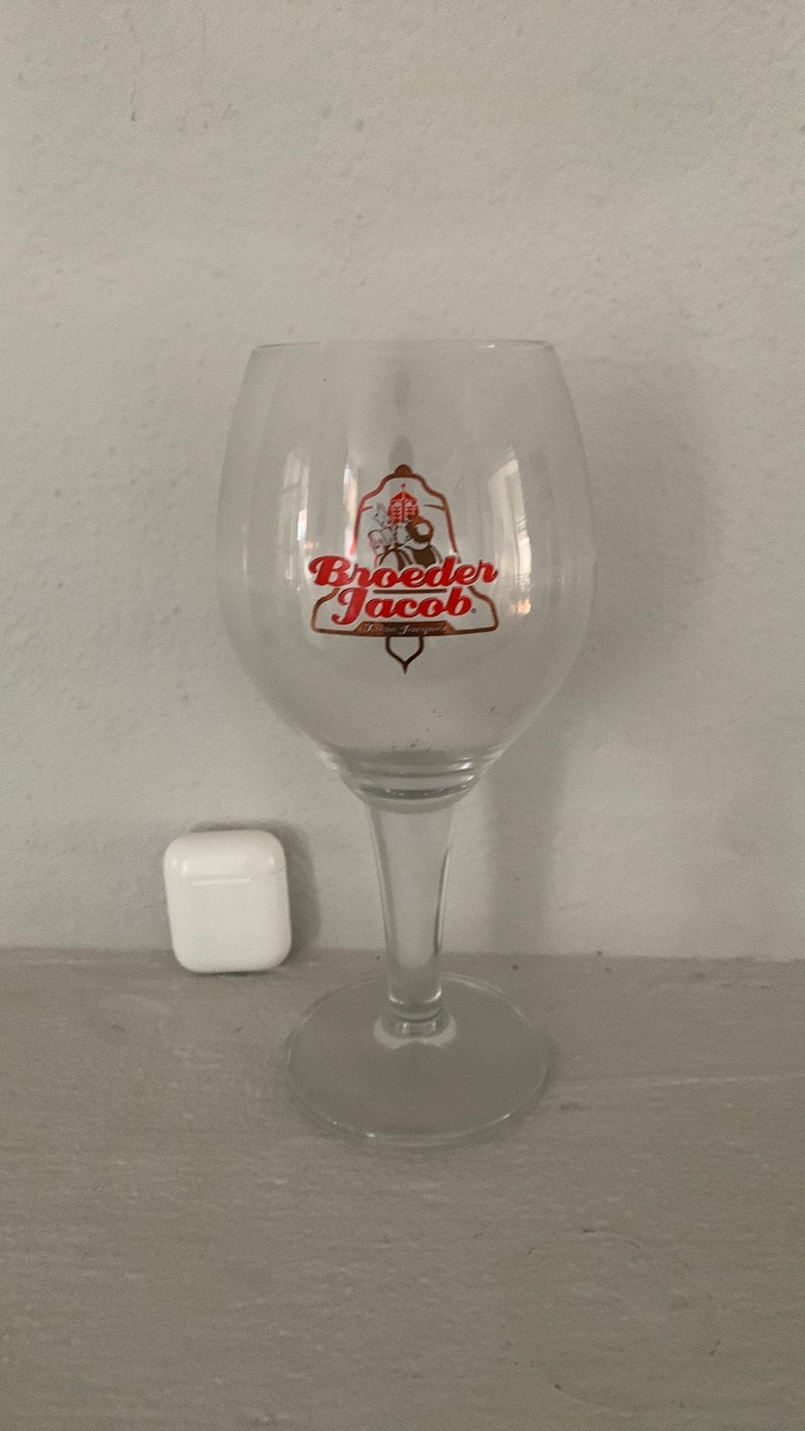 Bierglazen 5 stuks (broeder jacob), Ophalen, Zo goed als nieuw, Glas of Glazen, Overige merken