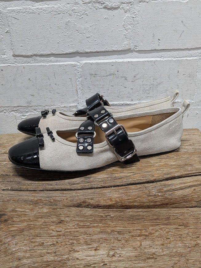 13 09 SR - Leren designer ballerina maat 41 - Nieuw €590, 13 09 SR, Overige kleuren, Nieuw, X