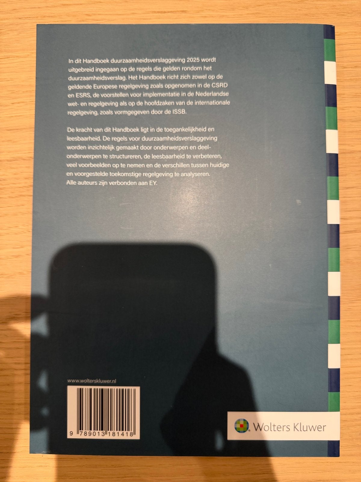 Handboek duurzaamheidsverslaggeving 2025, Verzenden, Gamma, Zo goed als nieuw, HBO