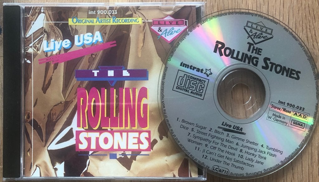 ROLLING STONES - Live USA '69/'72 ( CD ), Ophalen of Verzenden, Zo goed als nieuw, Poprock