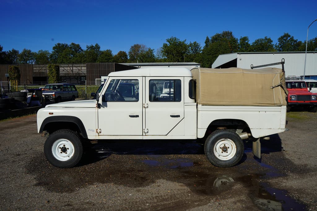 Land Rover Defender 130 crew cab (bj 1998), foto 9