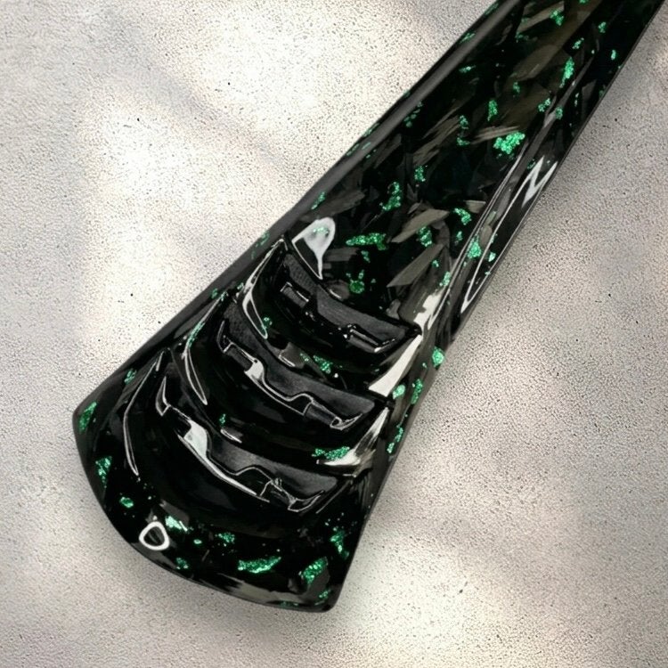 Forged carbon groen claxonneus vespa sprint/primavera, Ophalen of Verzenden