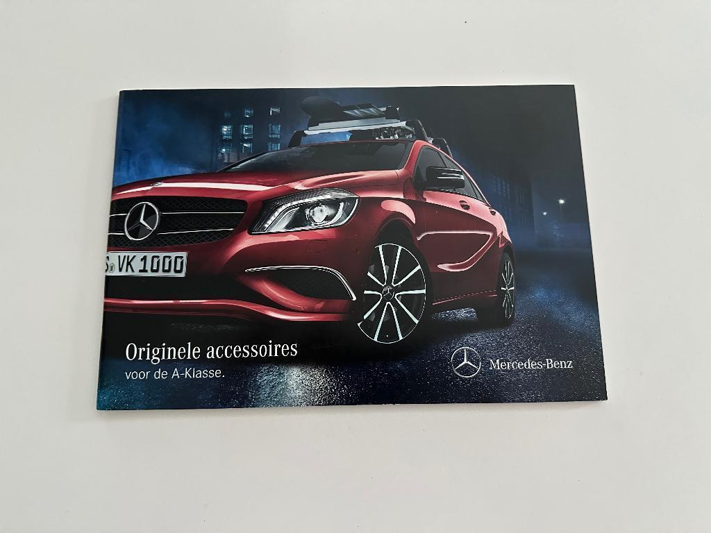 Folder Mercedes A Klasse  2012 accessoires, Ophalen of Verzenden, Zo goed als nieuw, Mercedes