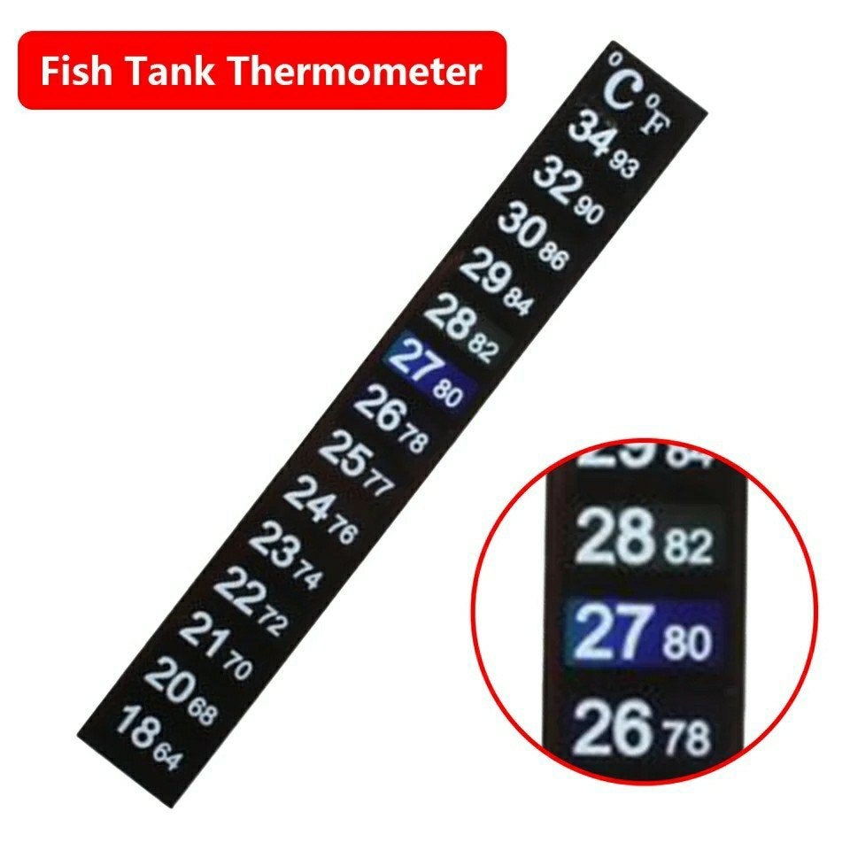 Te koop aquarium thermometer  met plakstrip   nieuw
meet van, Ophalen of Verzenden, Nieuw, Leeg aquarium