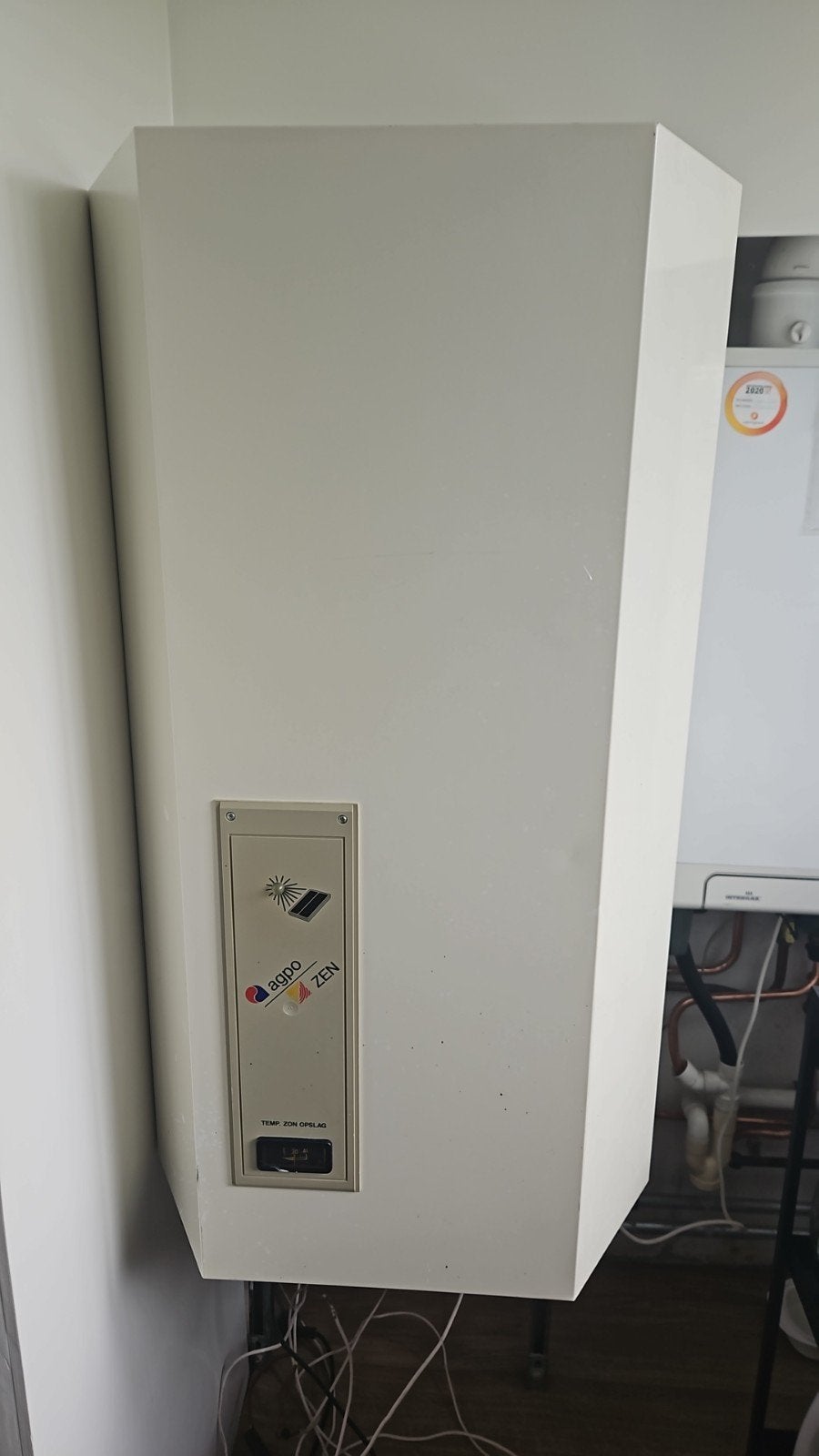 Agpo/Zen Aqua Sol Standaard zonneboiler met circulatiepomp, Ophalen, Gebruikt, 20 tot 100 liter, Boiler