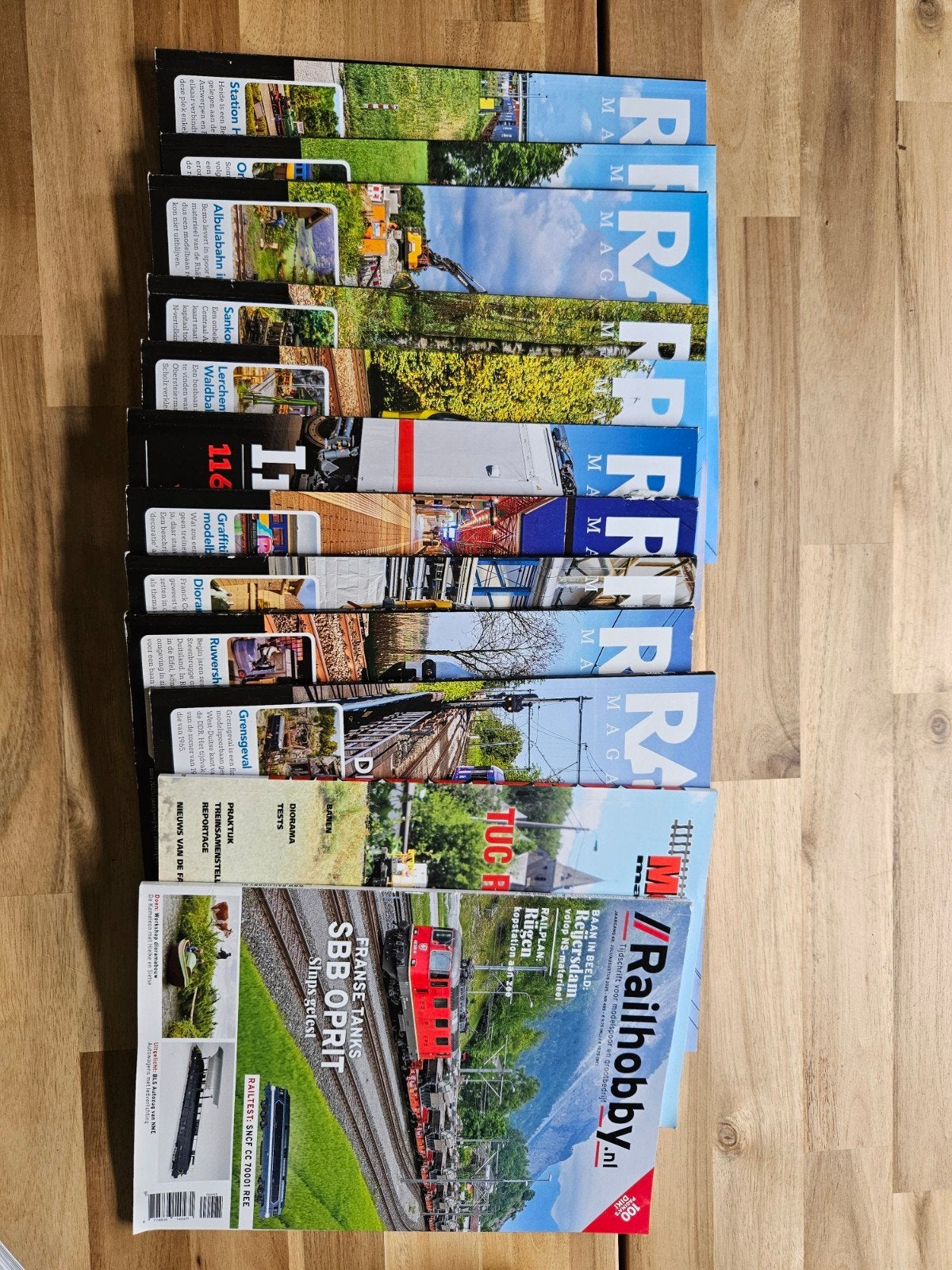 Railhobby en Rail Magazine collectie 2024-2025, Ophalen of Verzenden, Gelezen, Overige typen