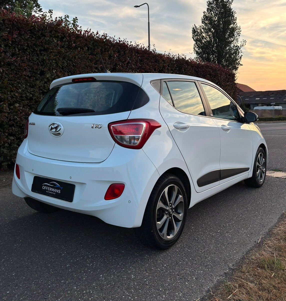 Hyundai i10 Gold Edition | 60.000 km |1e eigenaar, Auto's, Automatische klimaatregeling, Wit, Bedrijf, Handgeschakeld