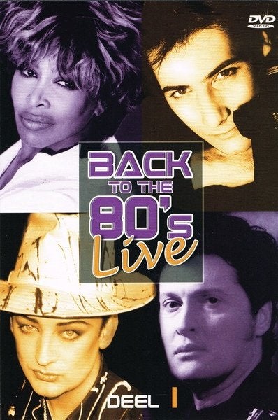 Back To The 80's Live - Various Artists DVD 5099720240402, Alle leeftijden, Ophalen of Verzenden, Zo goed als nieuw