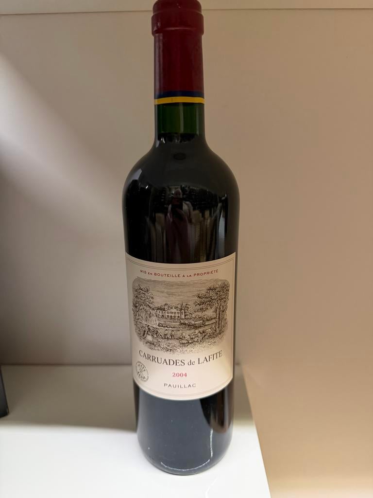 Carruades de Lafite 2004 Pauillac Rode Wijn, Verzamelen, Frankrijk, Nieuw, Ophalen of Verzenden, Rode wijn