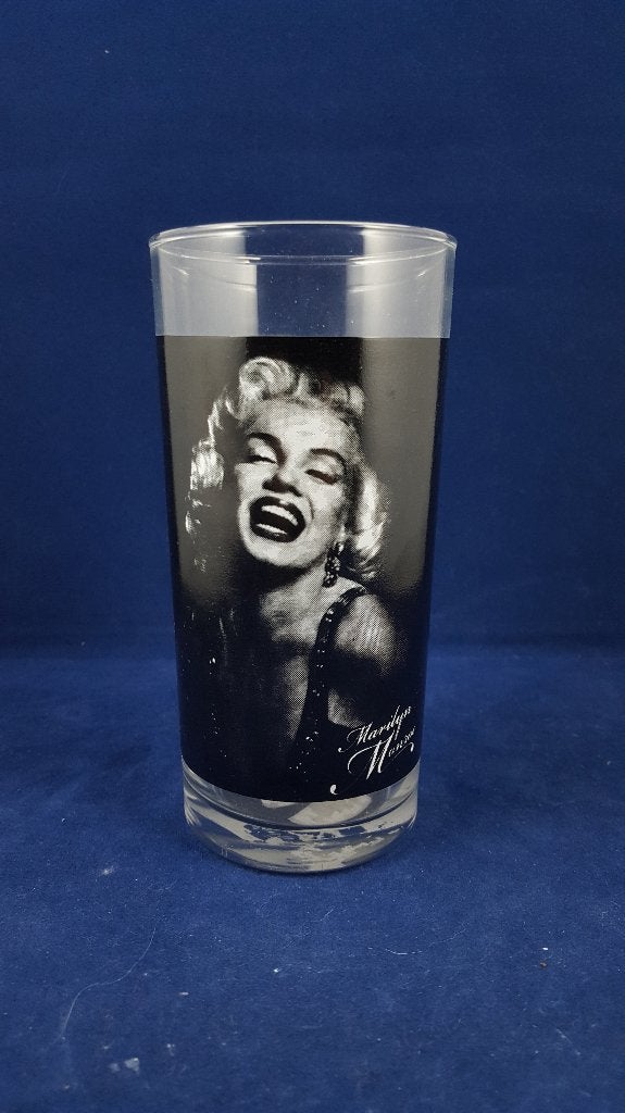 Longdrinkglas Marilyn Monroe, 14 cm hoog. 5B4, Verzamelen, Tweedehands verkoop, Tweedehands verkoop, Gebruikt, Ophalen of Verzenden