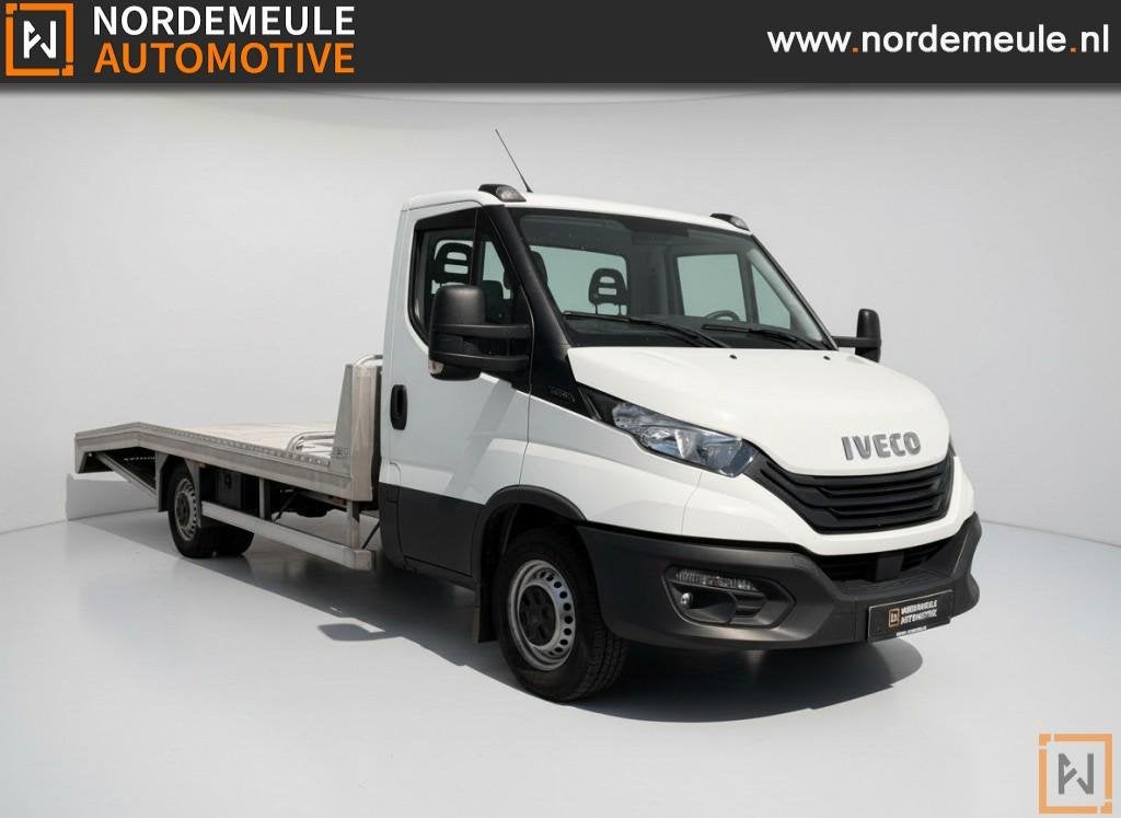 Iveco DAILY 35S18 3.0 410. TIJHOF, BLUETOOTH, LIER., Auto's, Achterwielaandrijving, Iveco, Wit, Bedrijf