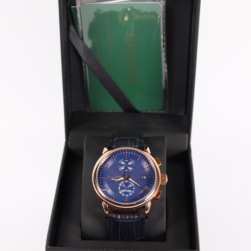 Gamages London Mystique Bleu Horloge (42mm) - A Grade, Gamages of London, Zo goed als nieuw, Info@gamages.london, 164-182 Oxford Street, Westminster