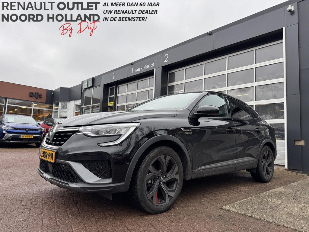 Renault Arkana 1.6 E-Tech Hybrid 145 R.S. Line+Bose!, Auto's, Renault, Arkana, Gebruikt, Euro 6, Zwart