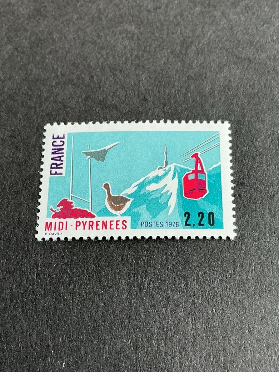 Frankrijk 1976: Midi-Pyrenees, Verzenden, Postfris