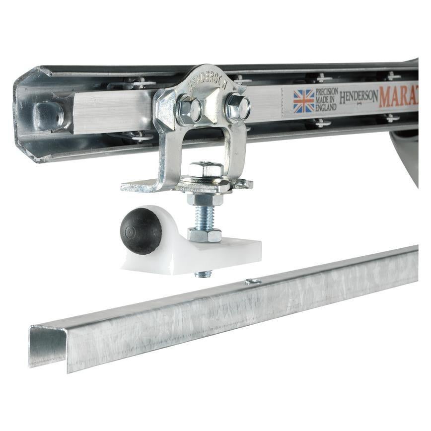 Henderson Marathon schuifdeur rails 122 cm (2 stuks), Gebruikt, Minder dan 80 cm, Binnendeur, Ophalen of Verzenden