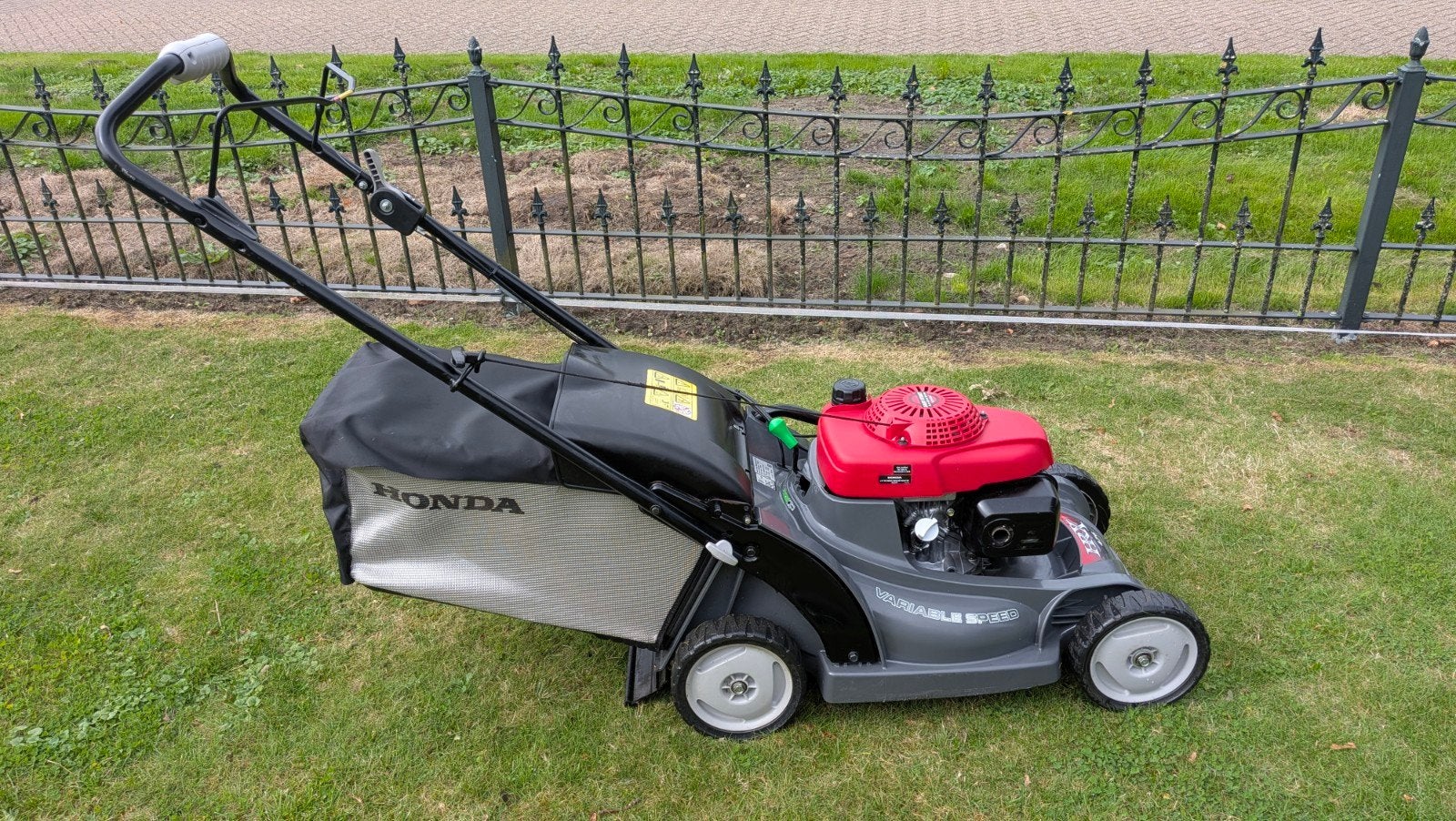 Honda HRX 476 Benzine Grasmaaier - Zeer Goed Onderhouden, Ophalen, Cirkelmaaier, Gebruikt, Benzine-grasmaaier
