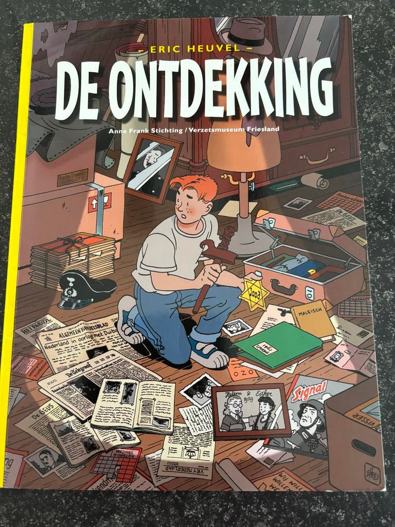 De Ontdekking - Eric Heuvel - Stripboek WOII, Eén stripboek, Ophalen of Verzenden, Zo goed als nieuw