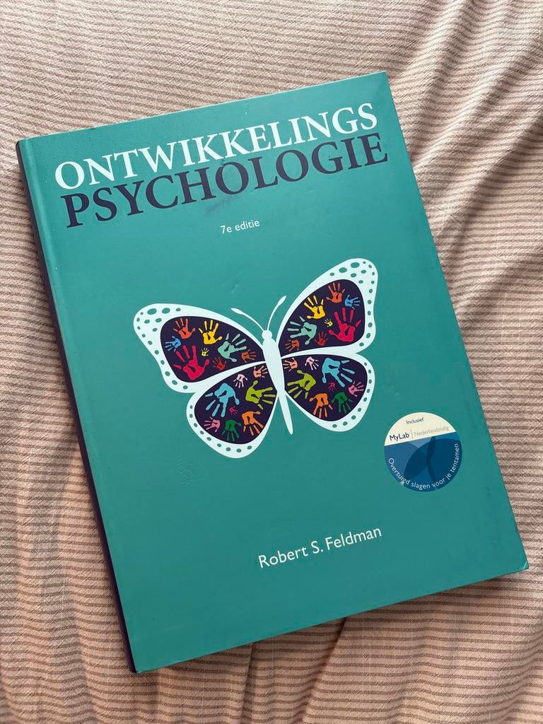 Ontwikkelingspsychologie - Robert S. Feldman (7e editie), Boeken, Ophalen of Verzenden, Zo goed als nieuw, Ontwikkelingspsychologie