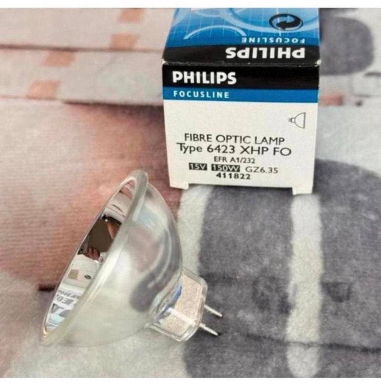 Philips Fibre Optic lamp 6423 XHP FO 150W 15V GZ6.35 nieuw, Nieuw, Ophalen of Verzenden, H, H