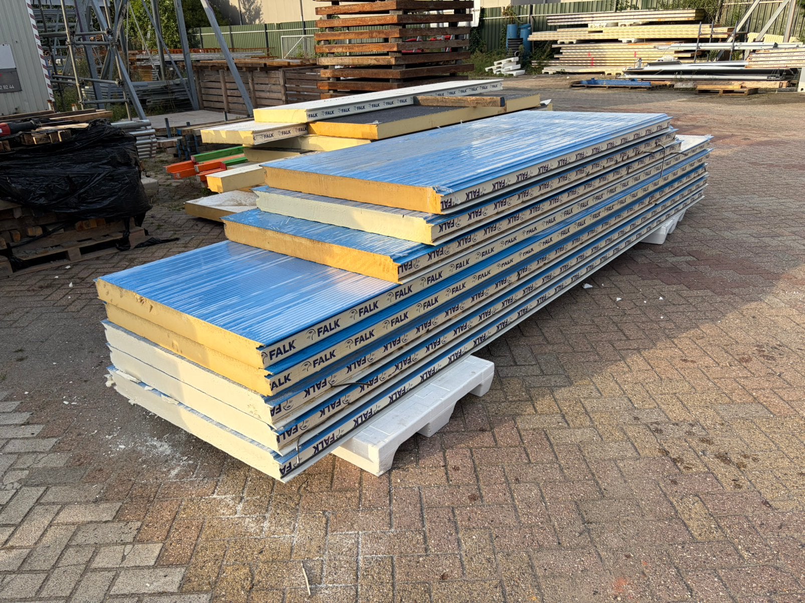 B keus sandwichpanelen 100mm, Ophalen, Gebruikt, Overige materialen, 100 mm of meer