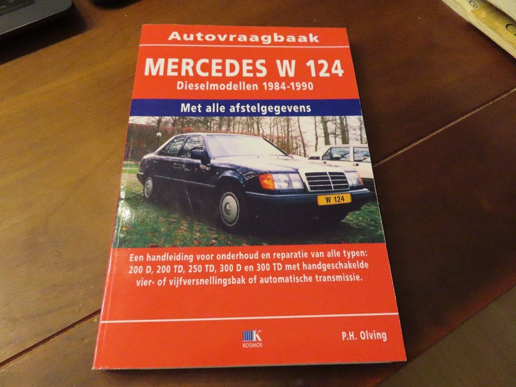 Vraagbaak Mercedes W124 diesel Mercedes 200 D - 300 D '84-90, Auto diversen, Handleidingen en Instructieboekjes, Ophalen of Verzenden