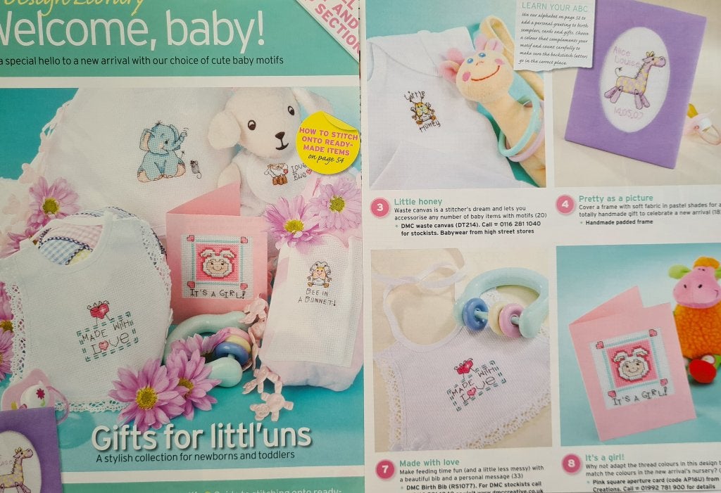37 welkom baby cadeau borduurpatronen., Ophalen, Nieuw, Handborduren, Patroon