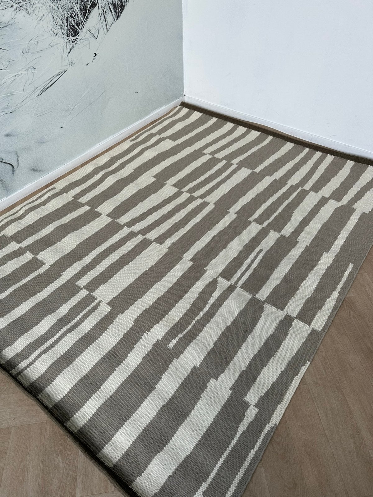 Perletta Jupiter beige wol 170/230, Beige, 150 tot 200 cm, Ophalen of Verzenden, Rechthoekig