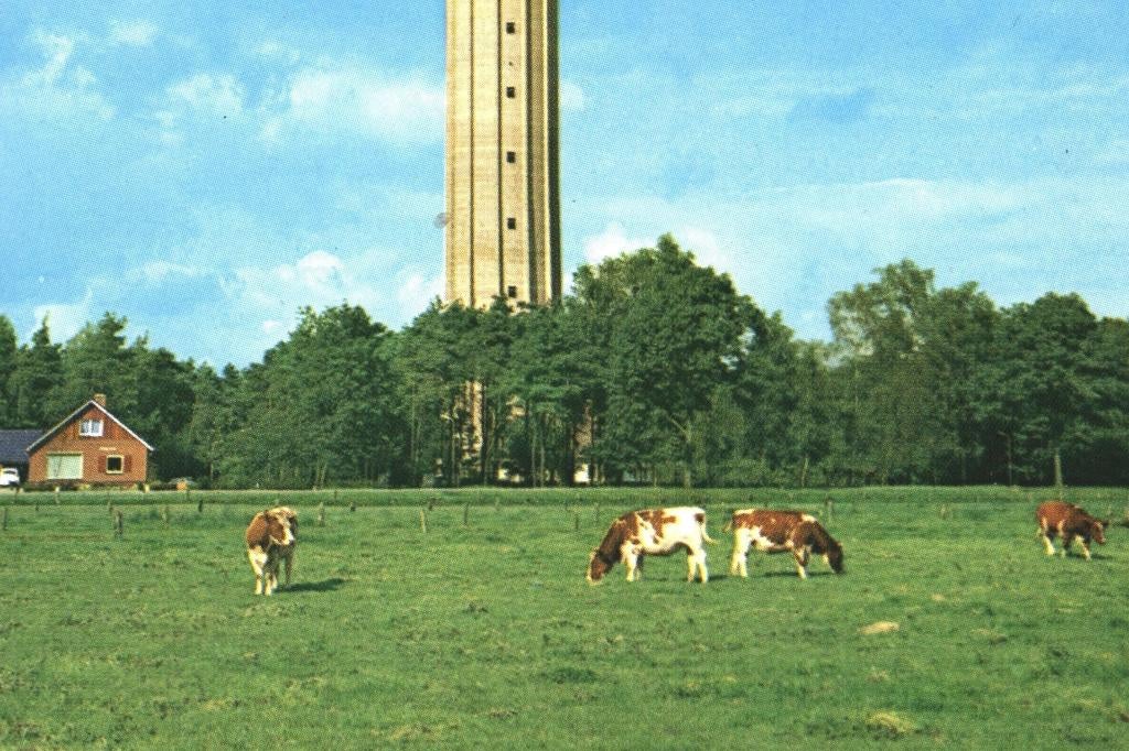 40546 Markelo 1975 Ov TV Toren  zegel Stoomvaart Mij ZL, Ophalen of Verzenden, 1960 tot 1980, Gelopen, Overijssel