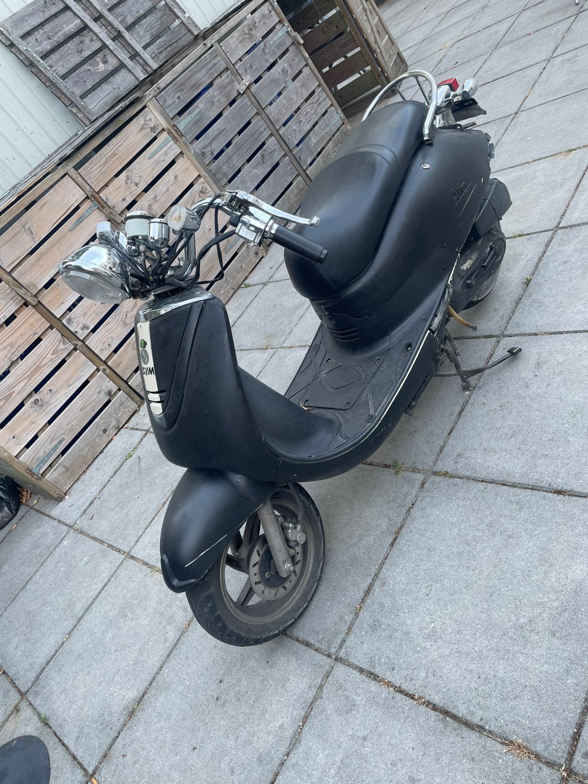 Sym allo, Ophalen, Gebruikt, Benzine