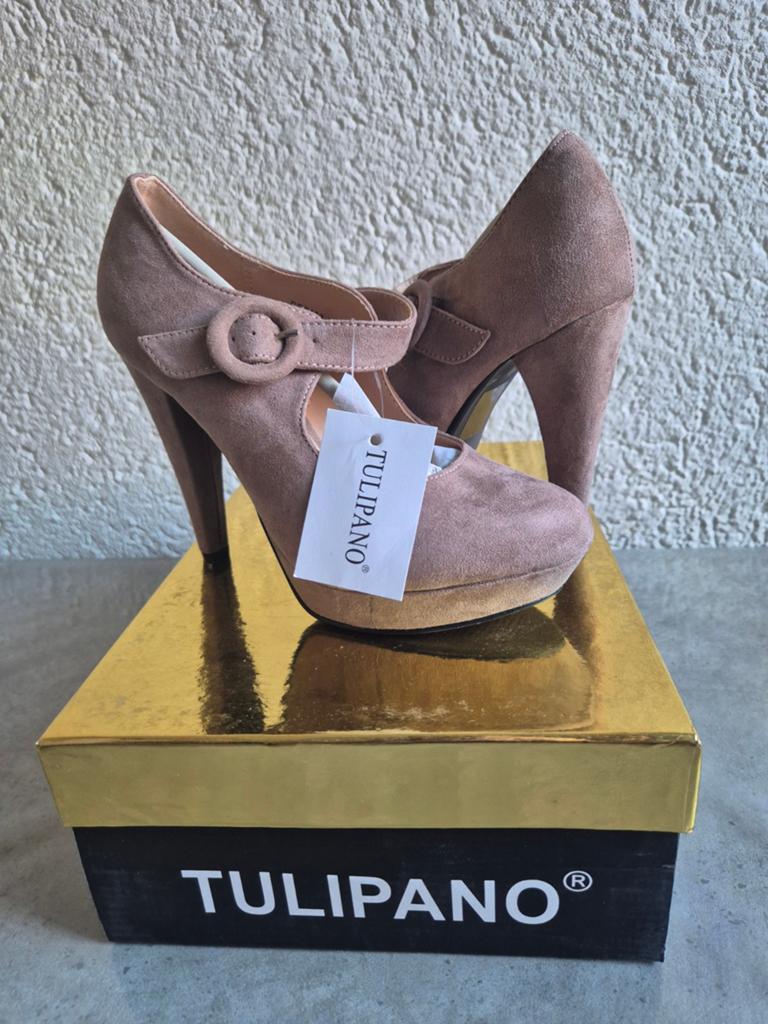 Tulipano Hakken met bandje - STUNT PRIJS, Kleding | Dames, Schoenen, Ophalen, Pumps, Overige kleuren, Nieuw